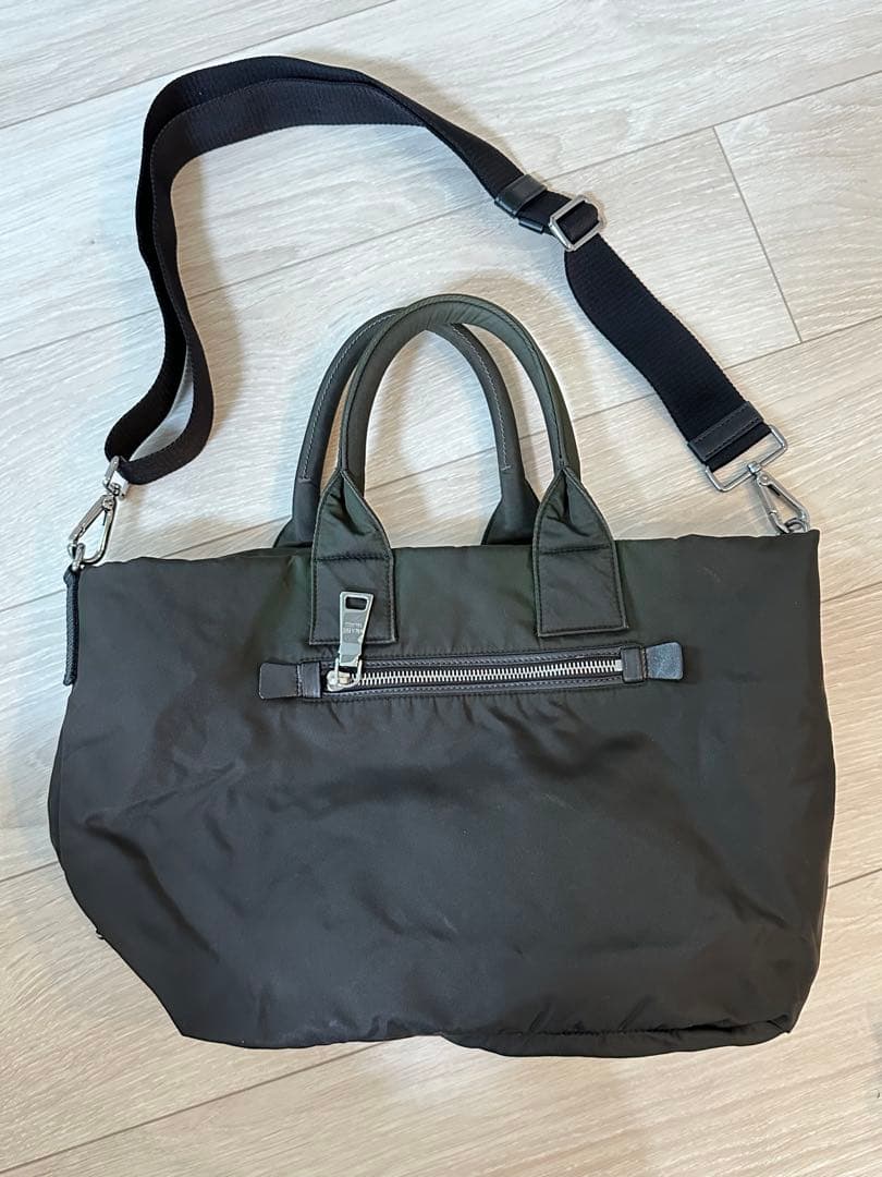 【美品】PRADA リバーシブル 2WAYバッグ