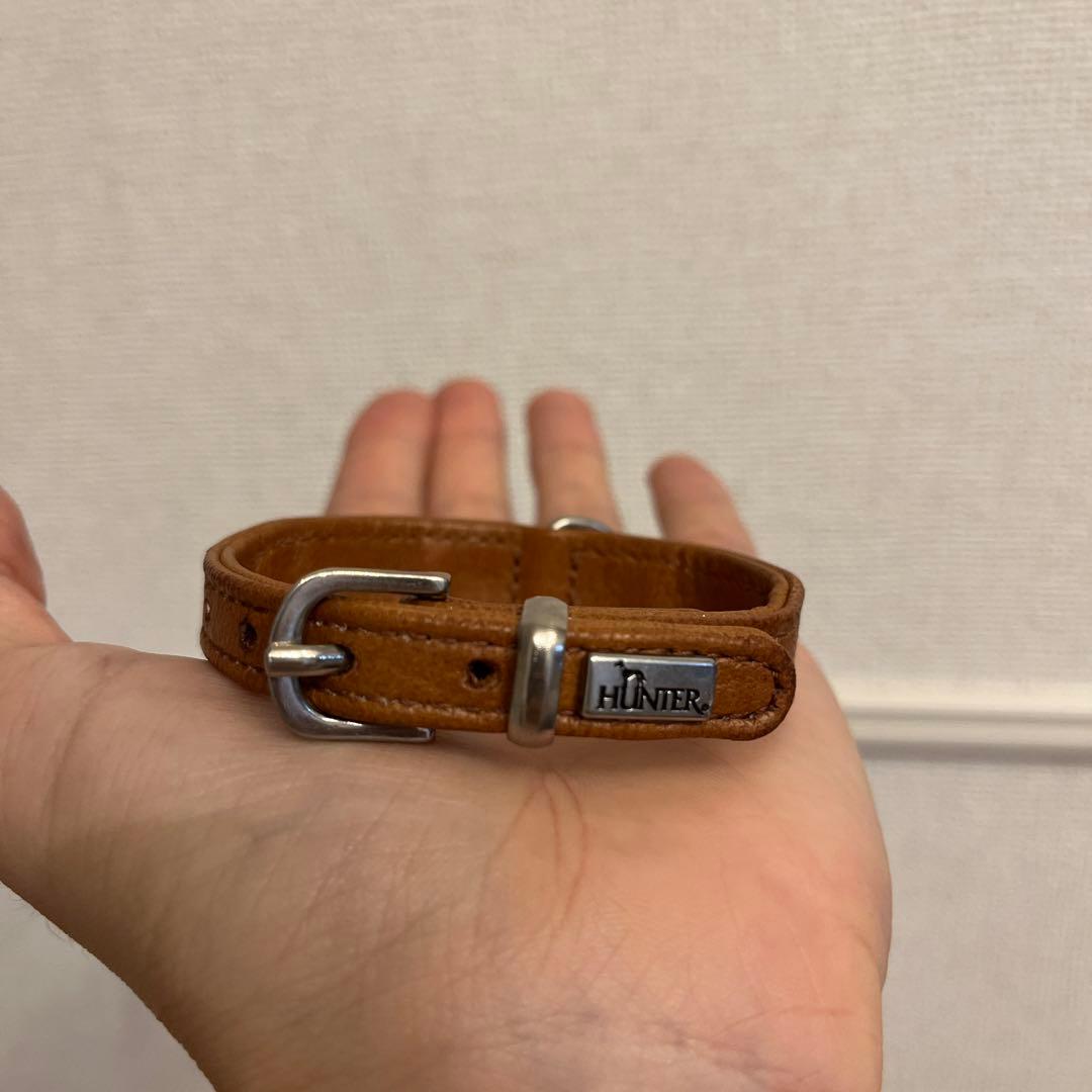 Hunter キラキラスワロフスキー付き 首輪 リード ハーネスセット