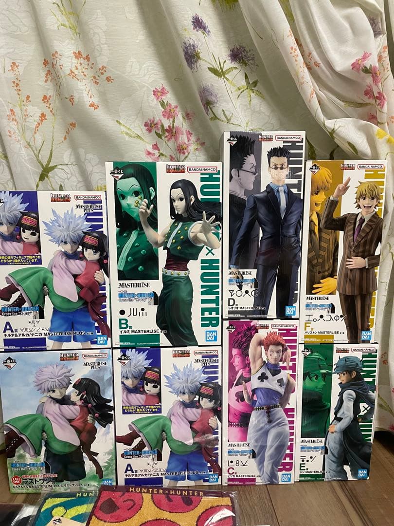 ラストワン含む　ハンターハンター 一番くじ　上位フィギュア　コンプセット