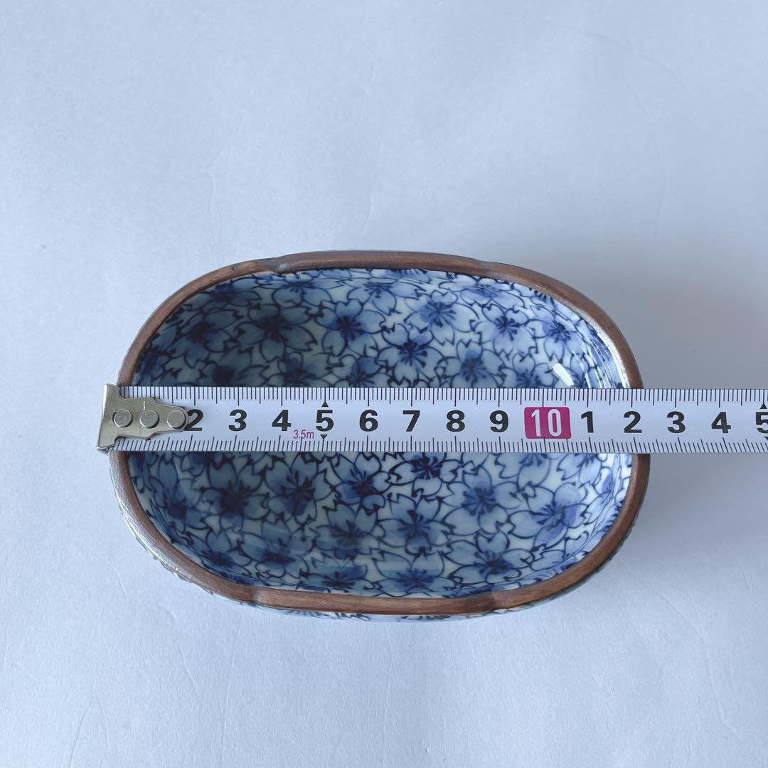 京焼 清水焼 正峰窯 染付桜尽 向付