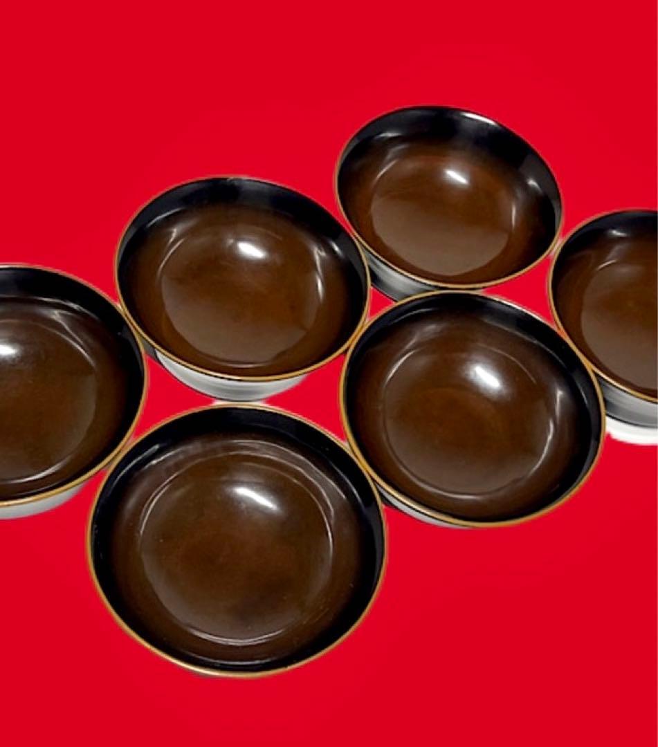 角形 螺鈿細工 漆器6客 金赤蒔絵蝶文 50年前 送込 - メルカリ