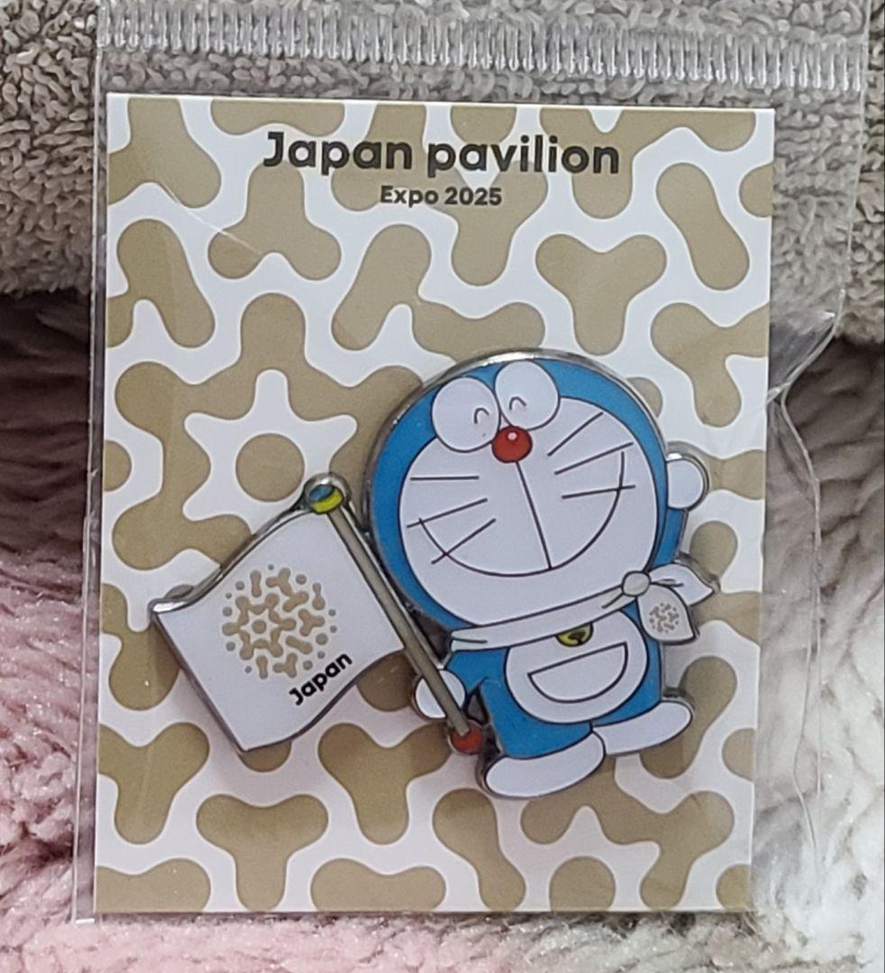 大阪万博 日本館オリジナル ドラえもん ピンバッジ 未開封 - メルカリ