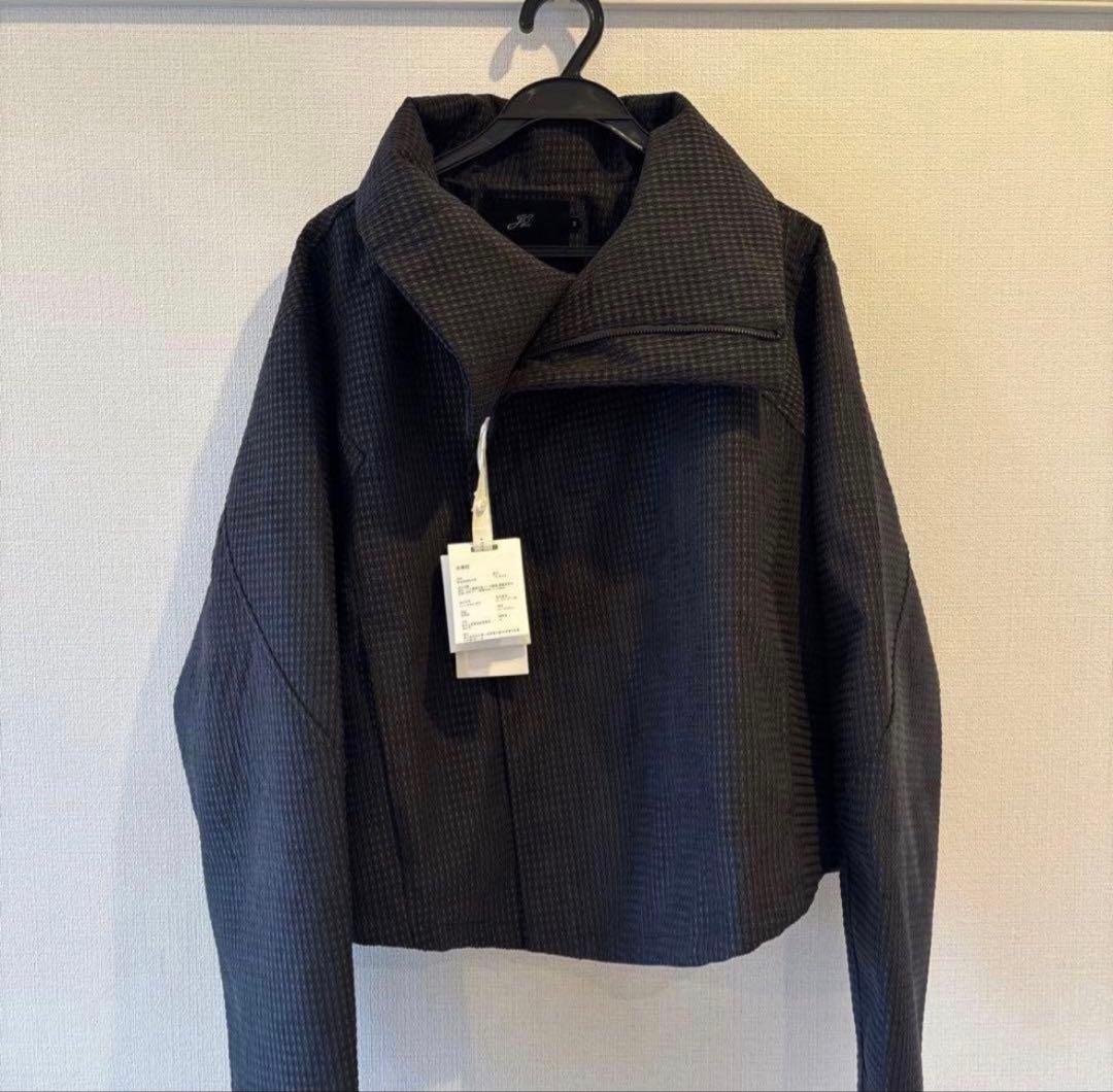 JCAESAR ZIPPER-JACKET WITH H斜めジップジャケット短丈 - メルカリ