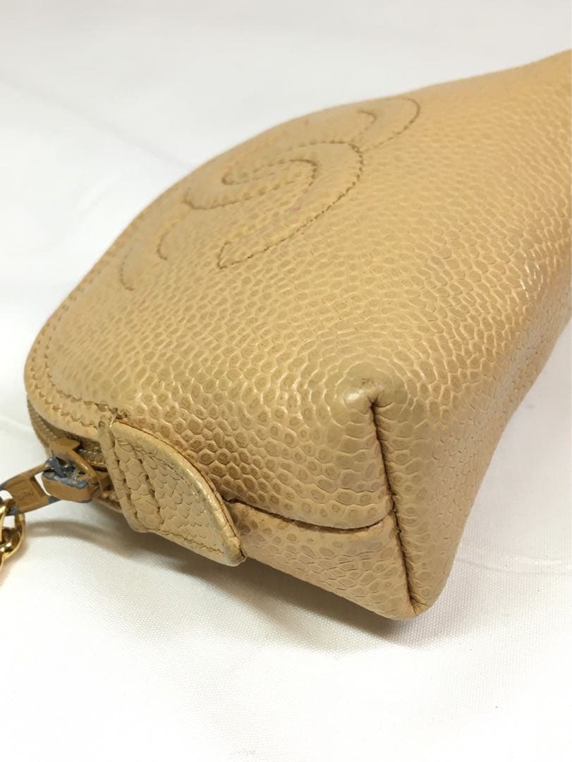 シャネル　キャビアスキン　ケース