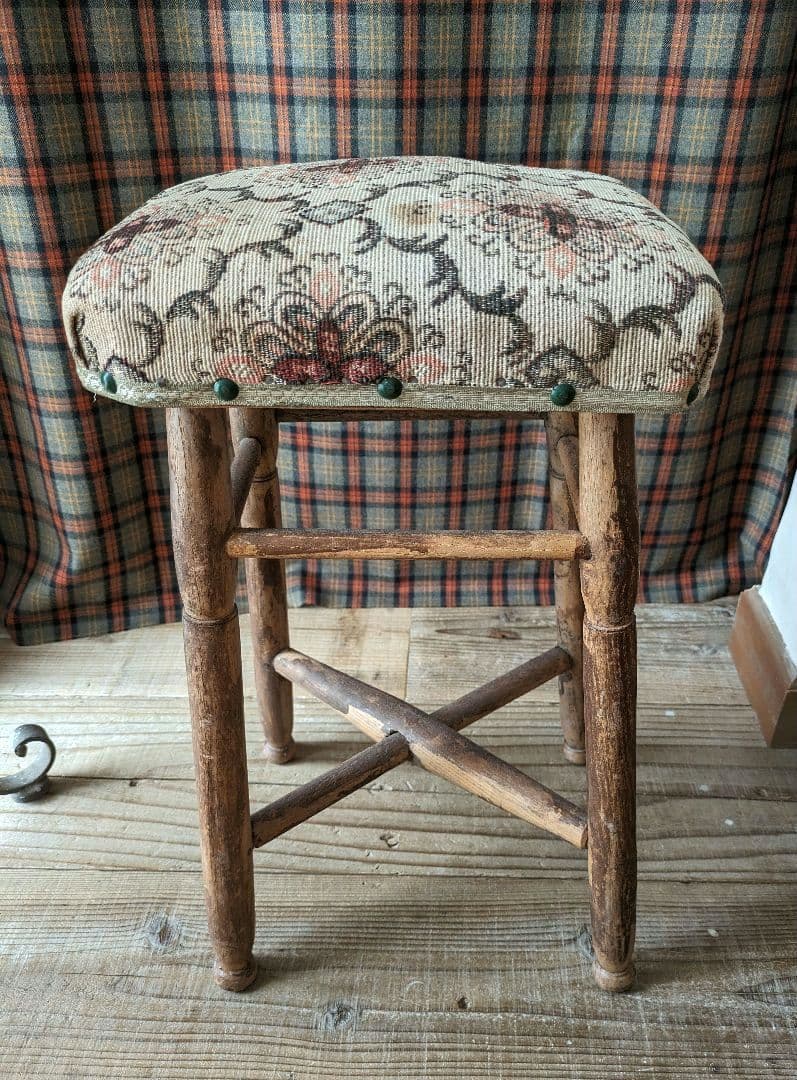 フランス　アンティーク　スツール　椅子