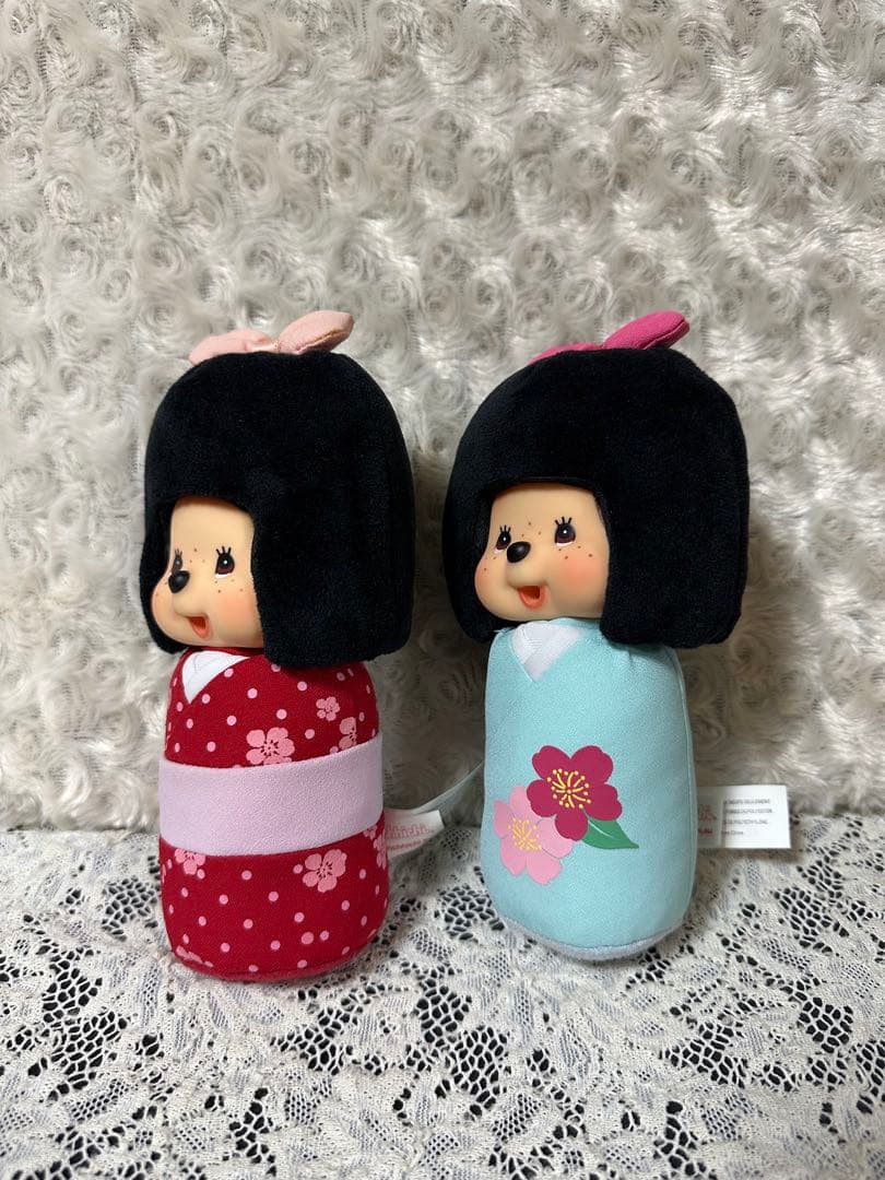 こけしモンチッチ　2体セット