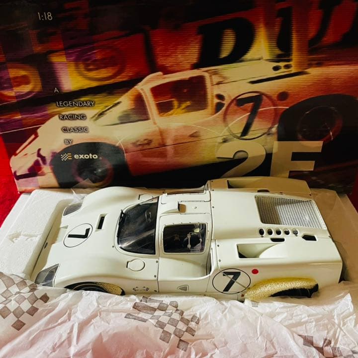 超貴重 Exoto 1/18 シャパラル2F ハイウィング1967 中古品 超