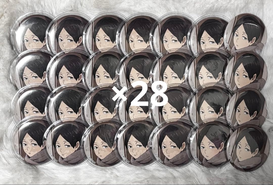 ハイキュー 国見英 OFD缶バッチ キャラクターグッズ