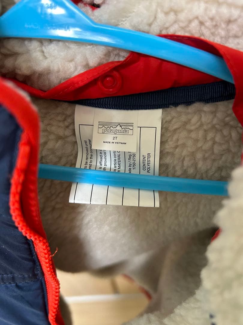 Patagonia フリースジャケット リバーシブル　2T