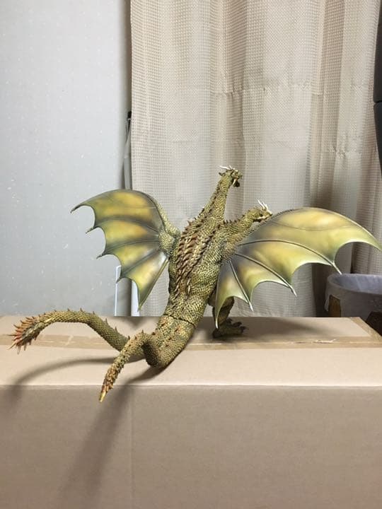 東宝大怪獣シリーズ キングギドラ(2001) 激闘カラーVer. 少年リック