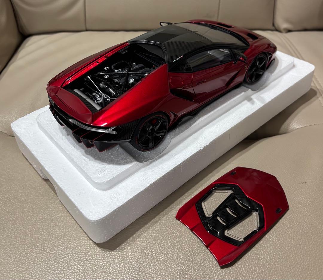 AUTOart ランボルギーニ チェンテナリオ　メタリックレッド　1/18