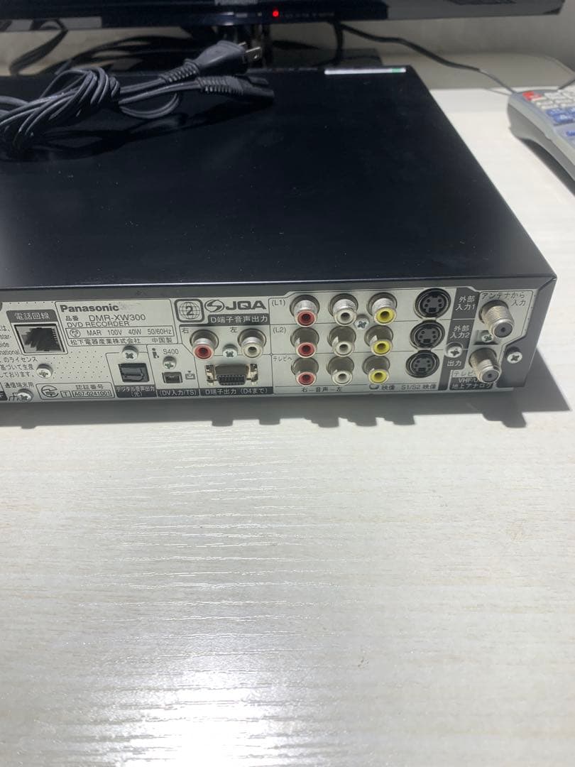 【レア】Panasonic HDD搭載DVDレコーダー DMR-XW300
