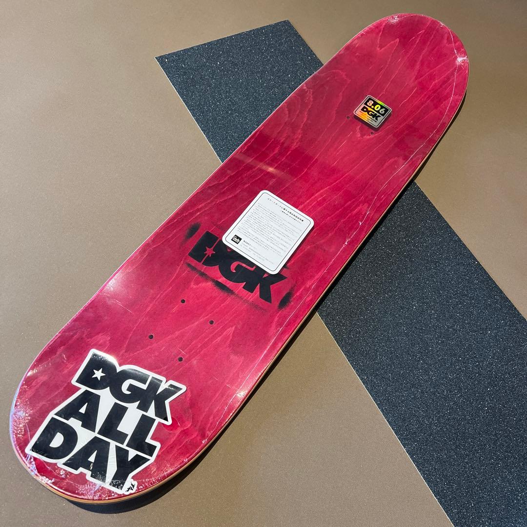 デッキテープ付き！　DGK 8.06インチ　スケボー