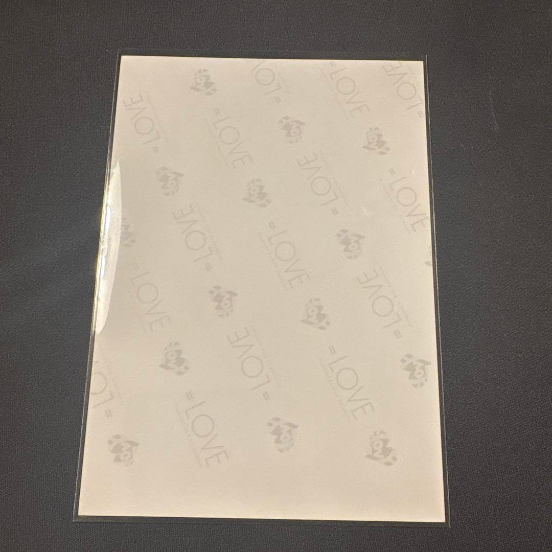 な*様 ＝LOVE 野口衣織 ラブソングに襲われる ジャケ写衣装 ヨリ 直筆