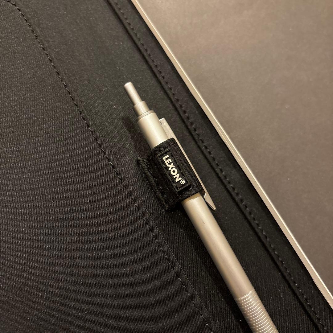 LEXON A4ドキュメントホルダー、ボールペン、A4サイズメモ帳