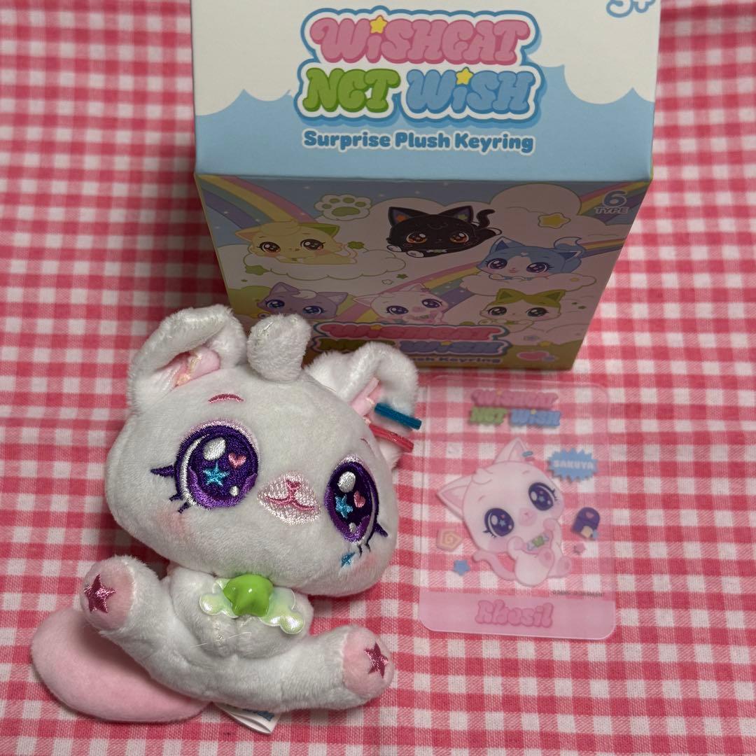 NCT WISH WISHCAT 韓国 サプライズ ぬいぐるみ サクヤ - メルカリ