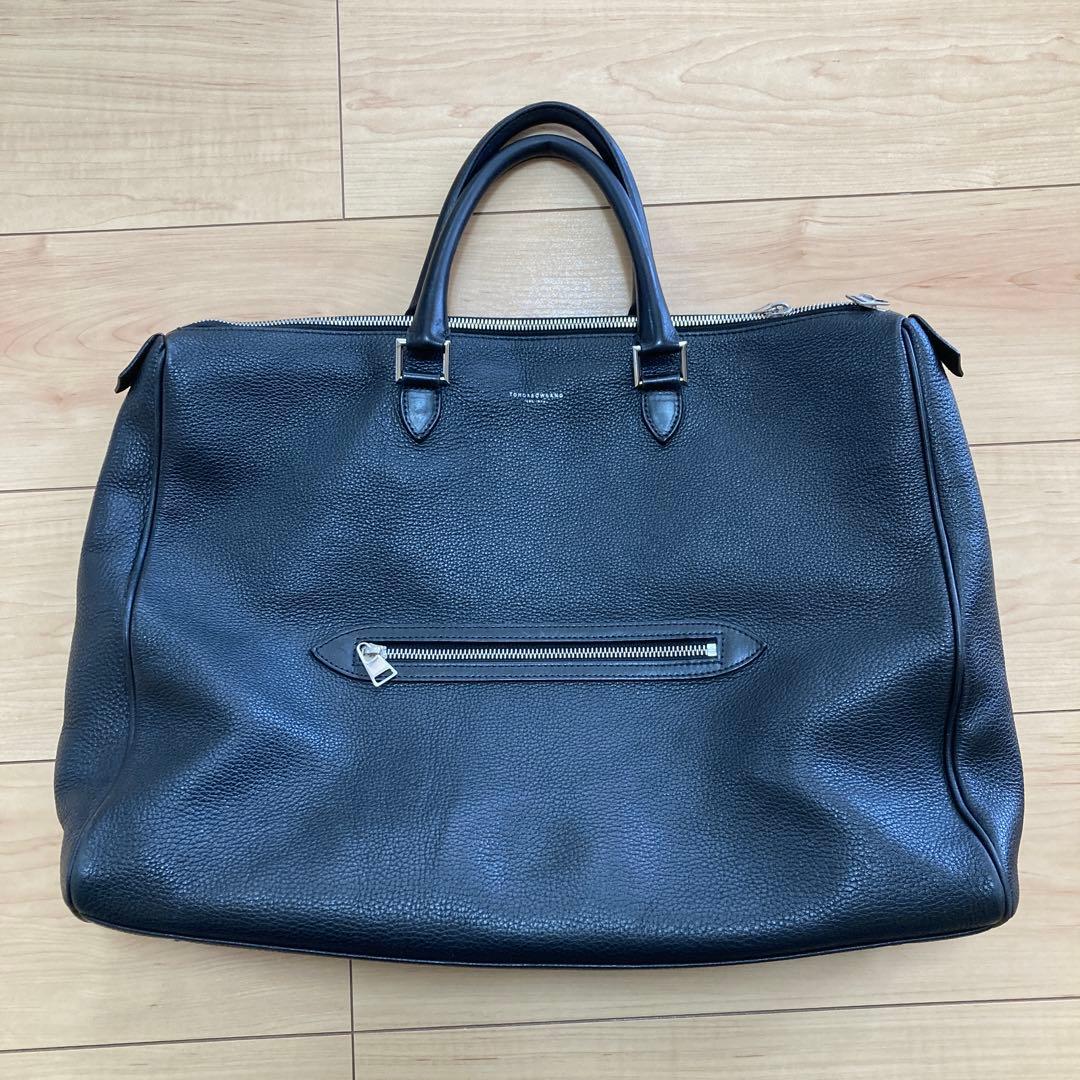 TOMORROWLAND ビジネスバッグ ブラック レザー