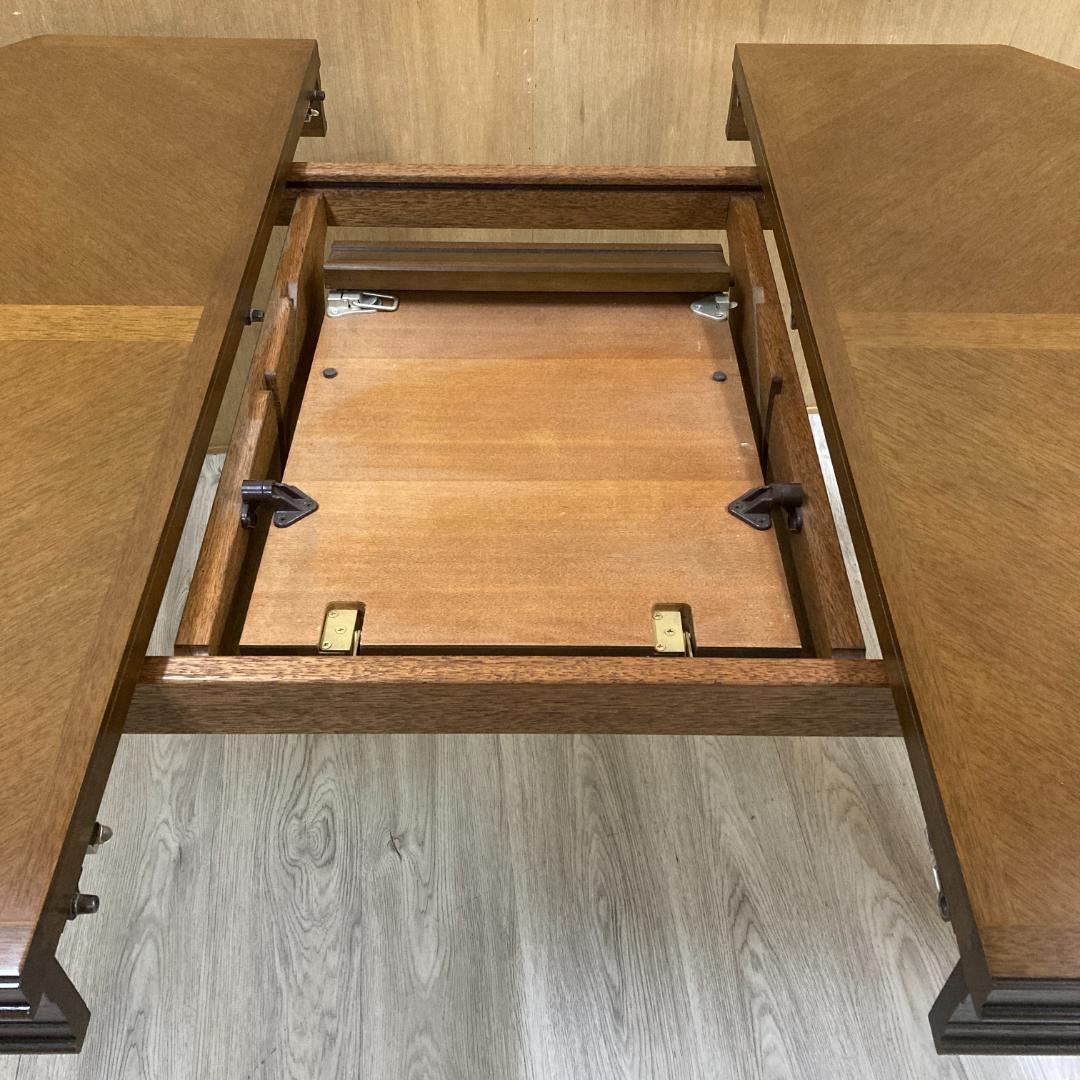 美品【マルニ】地中海ロイヤル 　パーティテーブル 　伸長式 　ダイニングテーブル