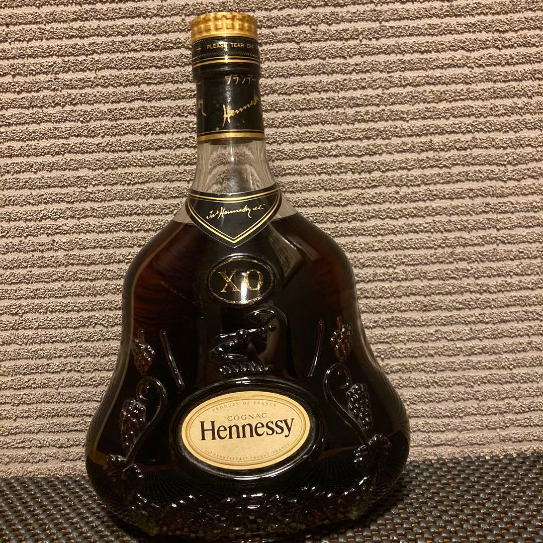 ヘネシー Hennessy XO 金キャップ ヘネシー コニャックXO ゴールド
