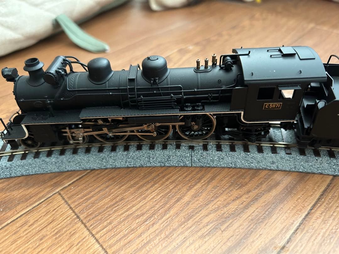 天賞堂製品 燕 牽引C-51 171 蒸気機関車+水槽車ミキ