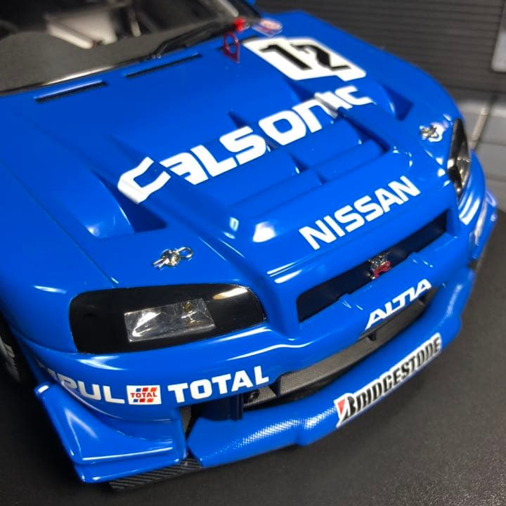 未展示品　オートアート1/18 JGTC 2002 カルソニック スカイライン