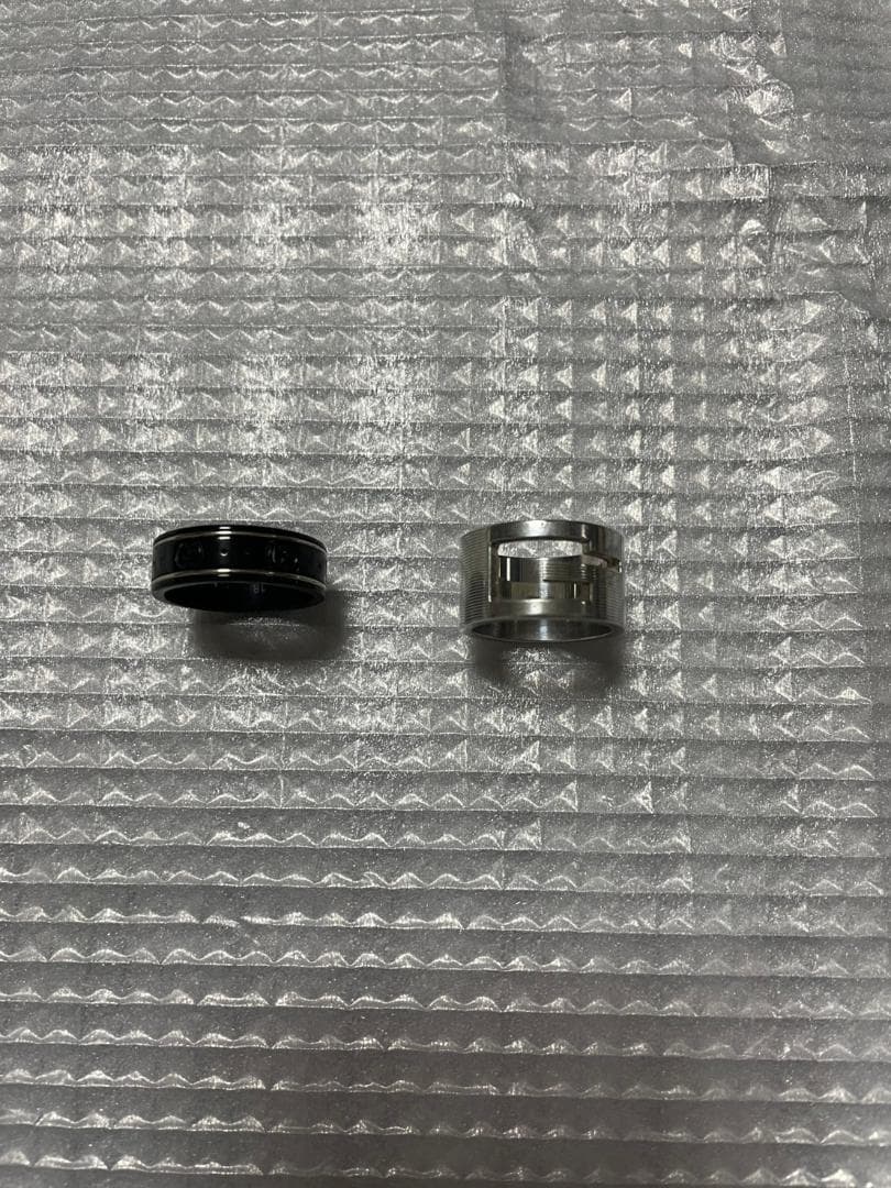 GUCCI リング シルバー１６号　GGアイコン ホワイトゴールド１８号　未使用