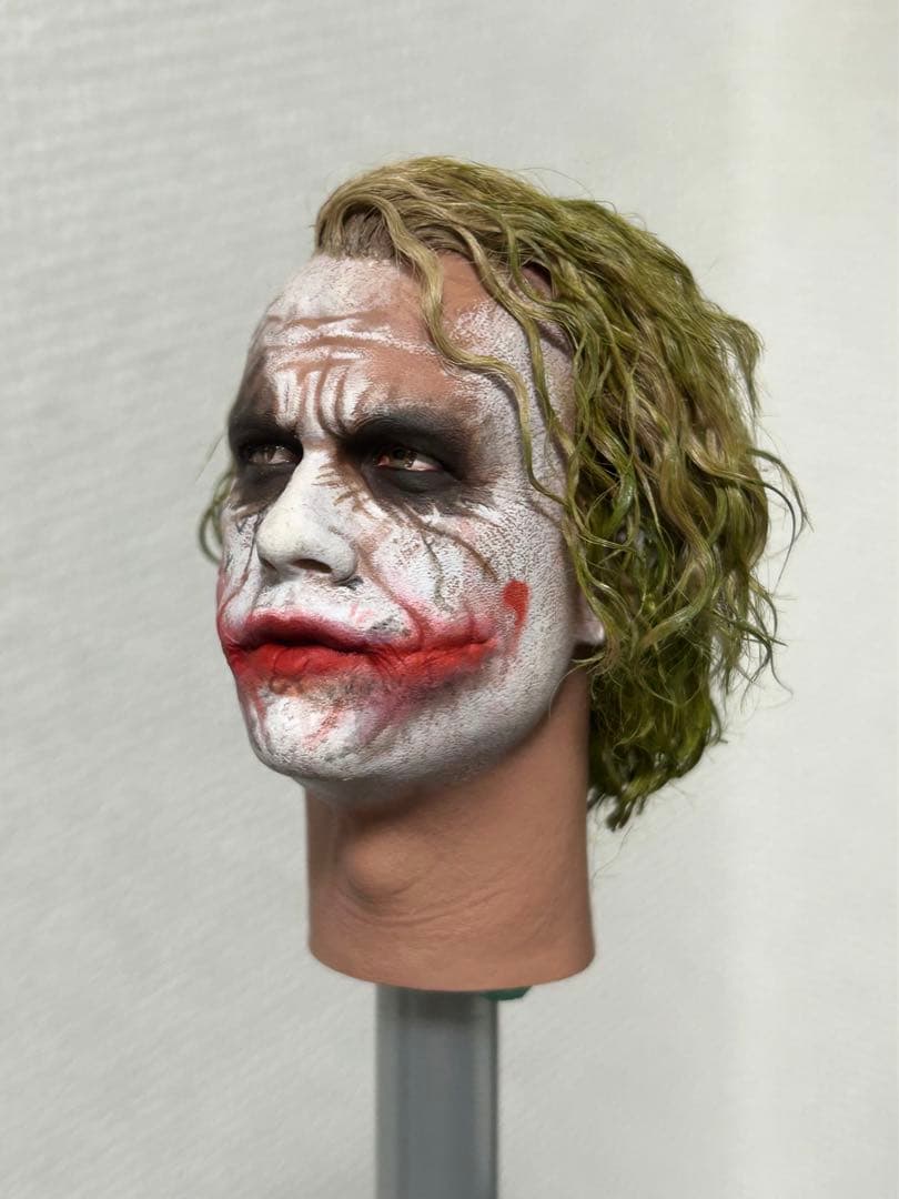 1/6 カスタム植毛ヘッド ダークナイト ジョーカー 審問1.0Ver