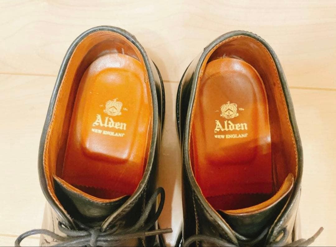 サ*フ様 美品　Alden 9901 コードバン★ブラック