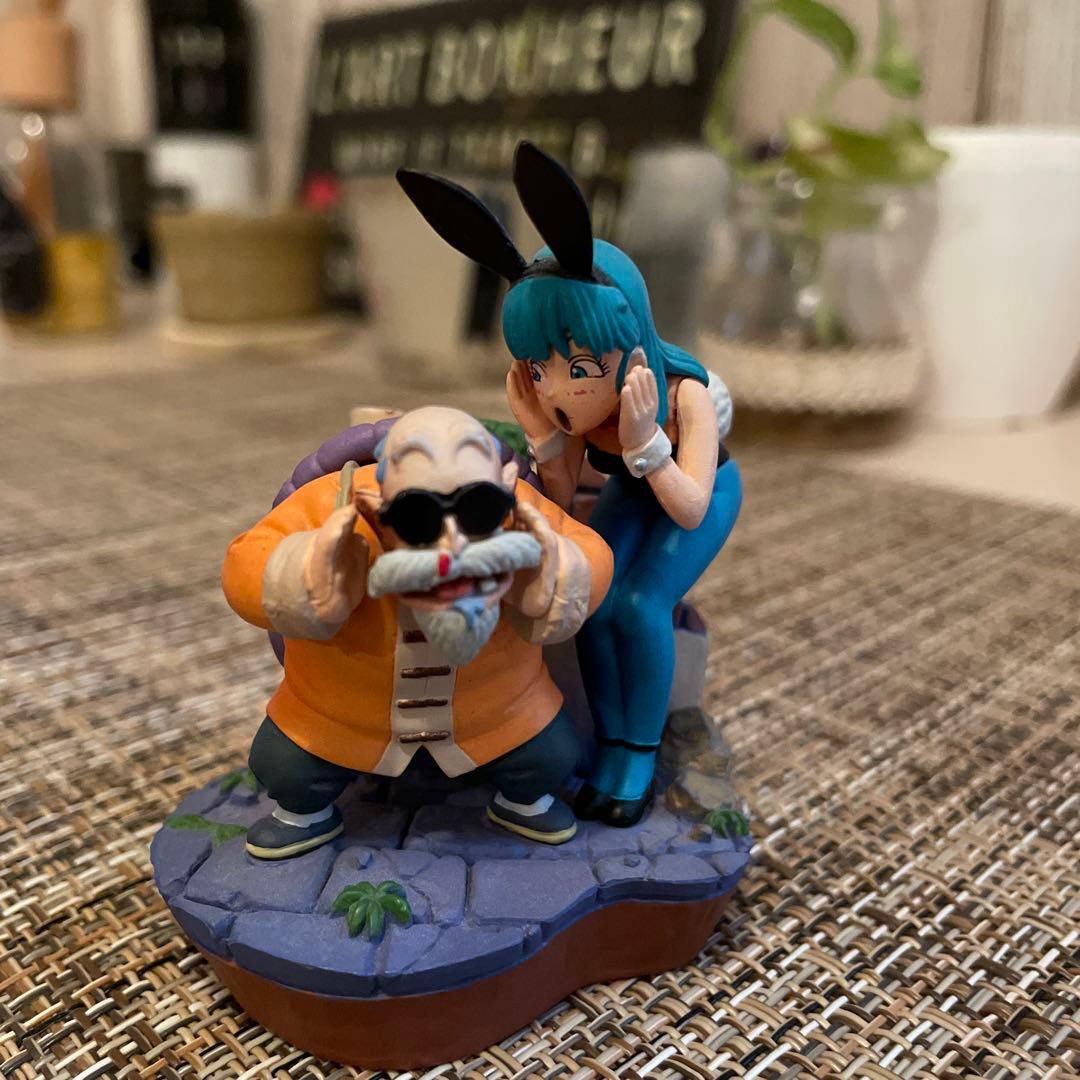 ドラゴンボール カプセル ボーナスパーツ 亀仙人 &ブルマ ウーロン変身