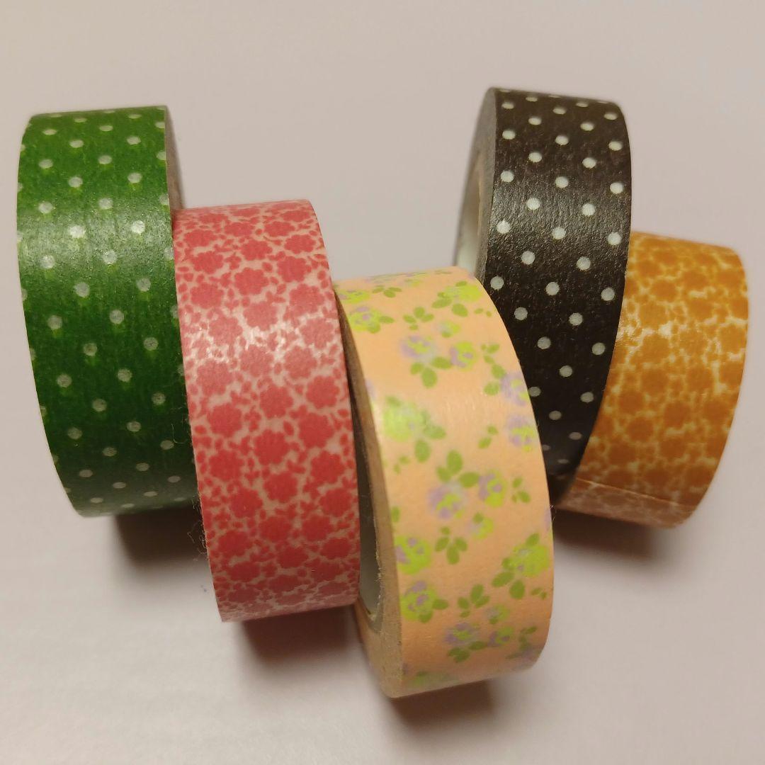 廃盤マスキング コルテ マークス 倉敷意匠 花柄 ドット