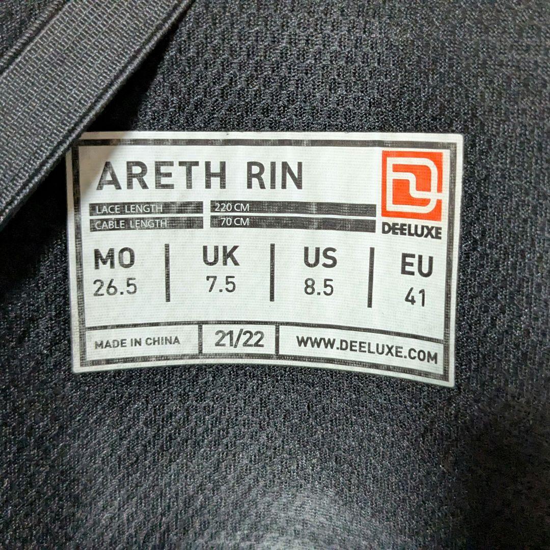 ディーラックス Deeluxe AREth Rin 26.5cm