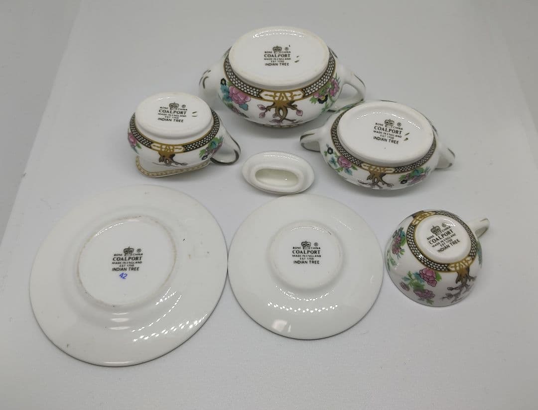 ミニチュア コールポート coalport ウェッジウッド アンティーク カップ