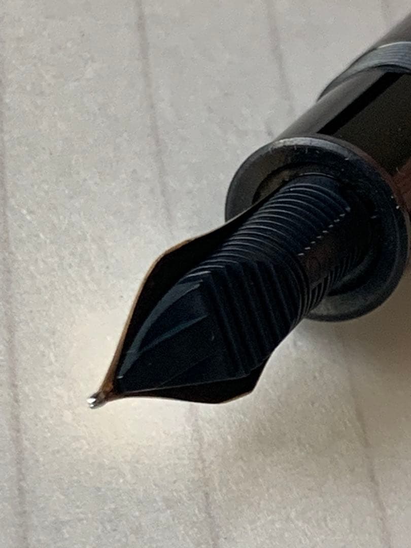 美品 モンブラン 万年筆 マイスターシュテュック149 18Kペン先