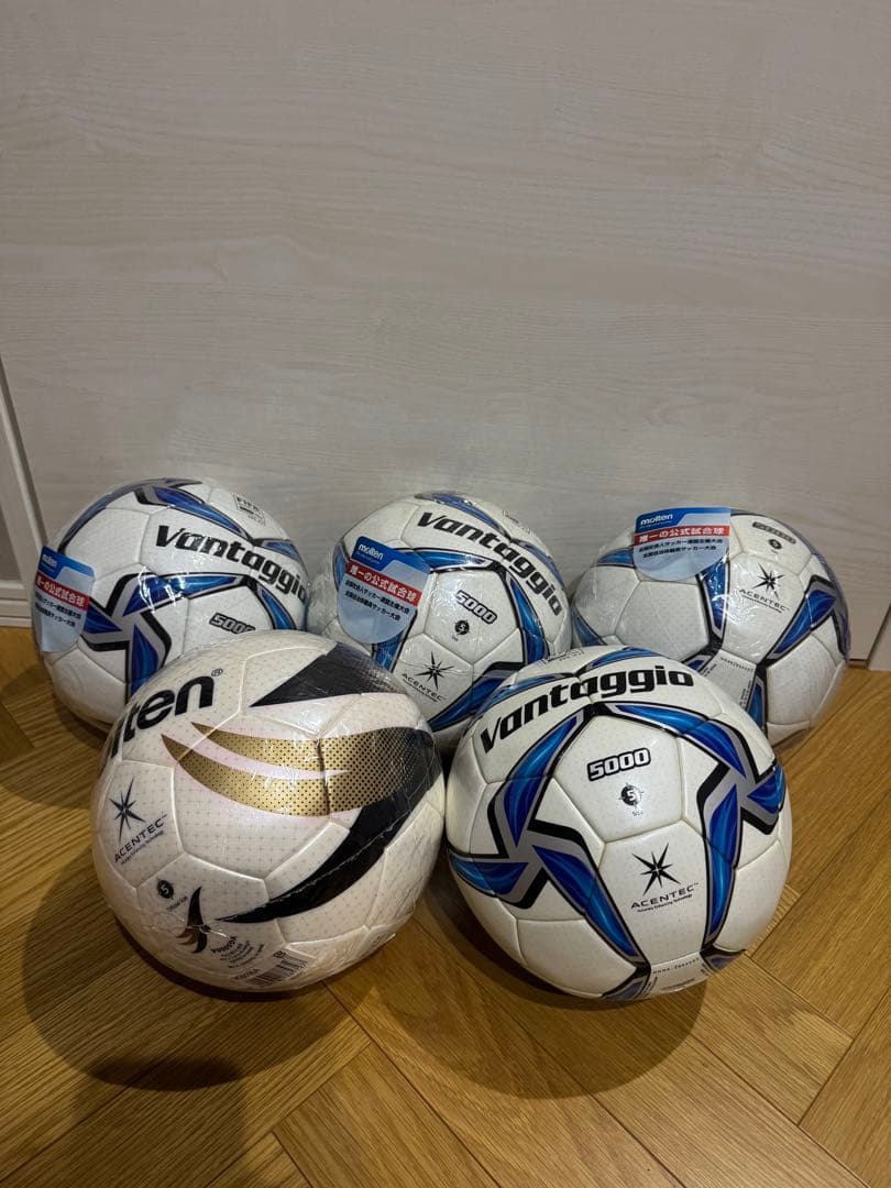 Vantaggio 5000 サッカーボール 5個セット Vantaggio 5000 サッカー