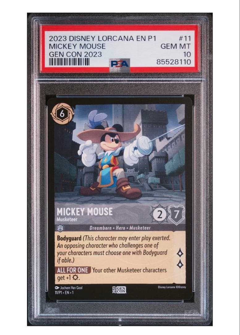 PSA10 lorcana ロルカナ ミッキーマウス gencon プロモ - メルカリ