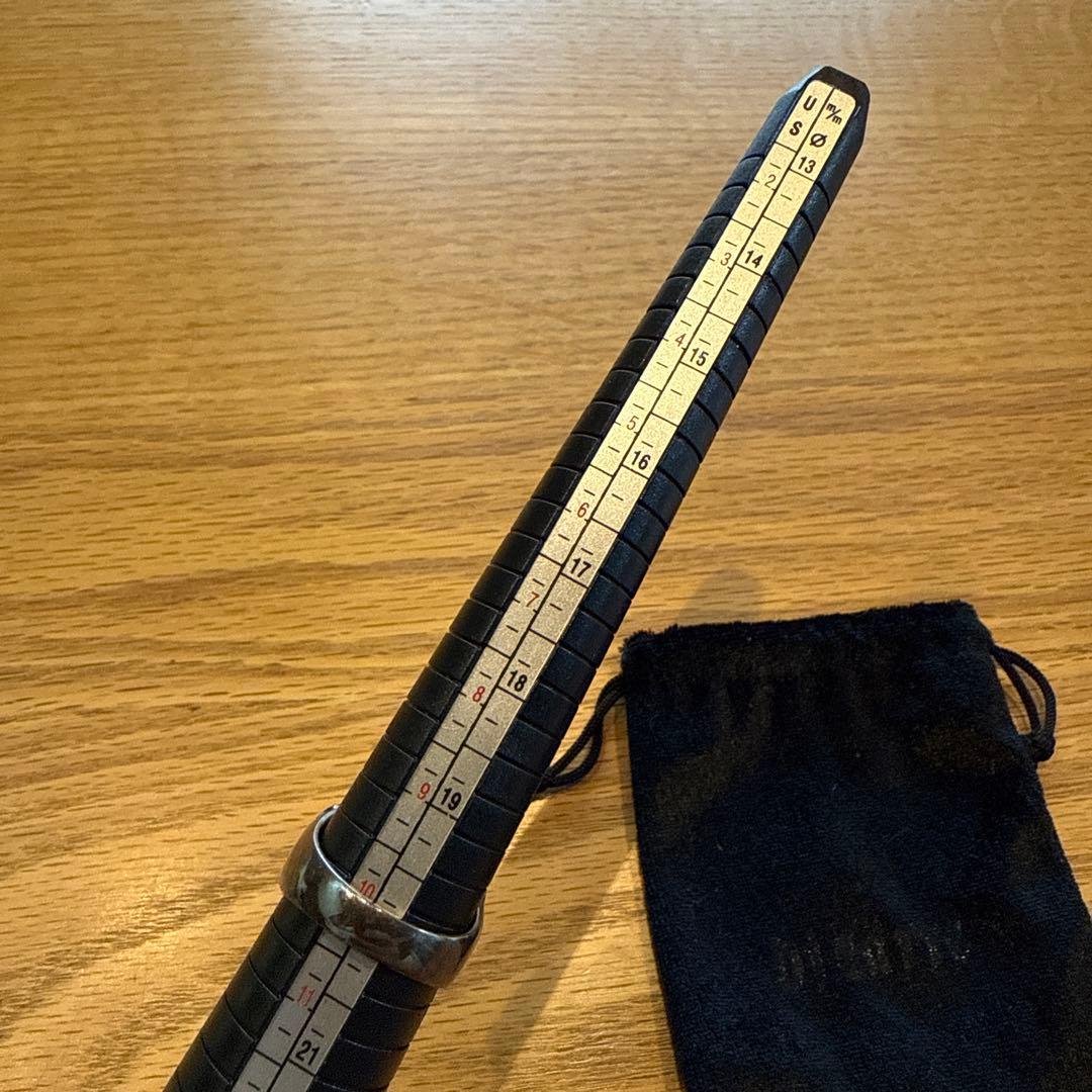 ビザール　琥珀シルバーリング