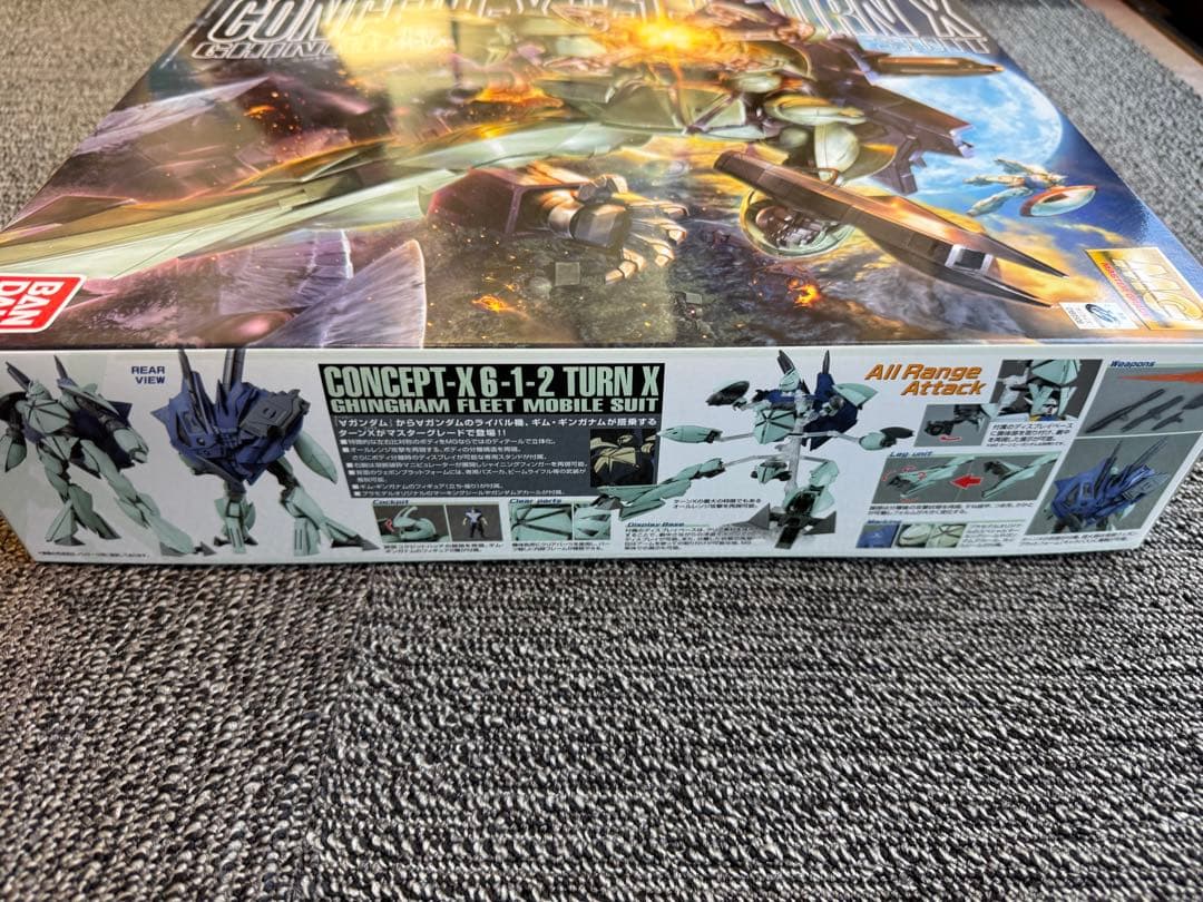 MG 1/100 ターンX 未組立品 未開封 ターンエックス - メルカリ