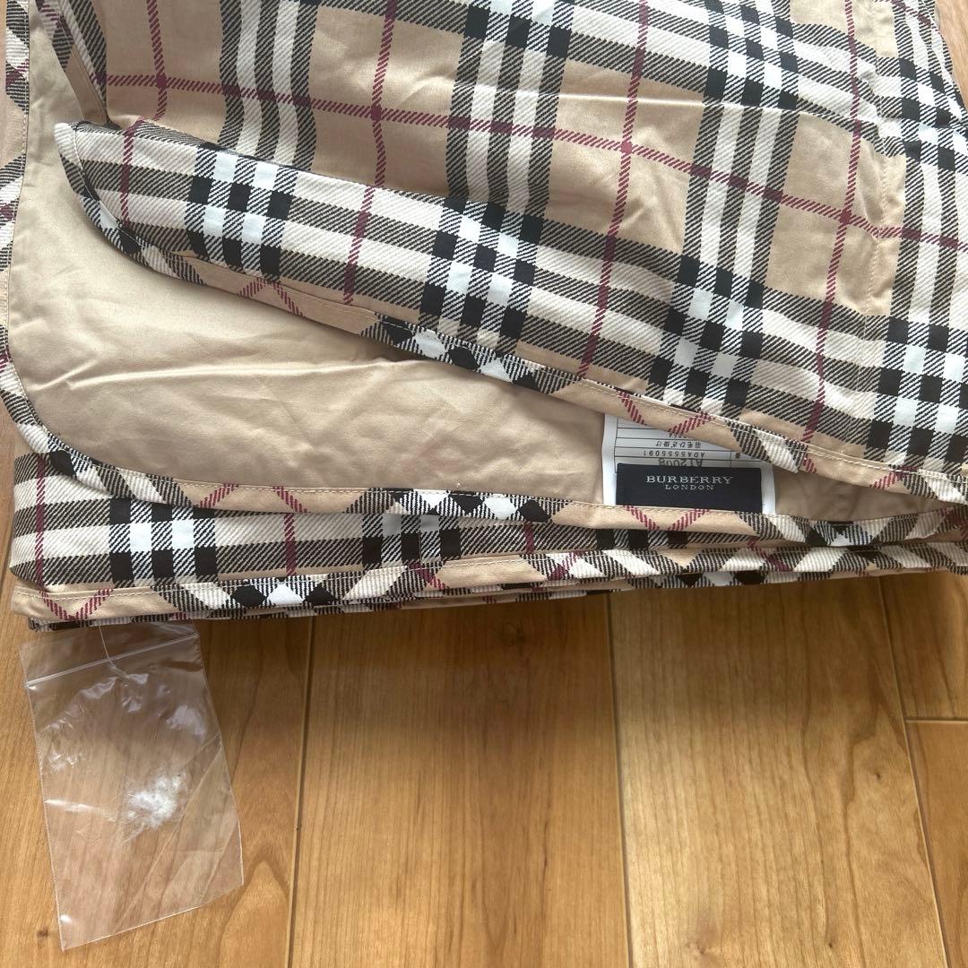 BURBERRY バーバリー 羽毛ひざ掛け ノバチェック 西川産業 - メルカリ