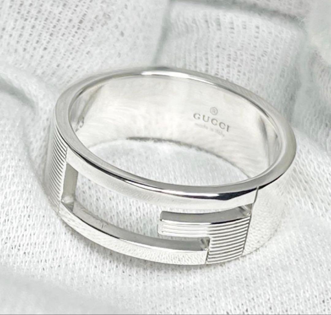 極美品‼️GUCCI 指輪　Gリング 22号