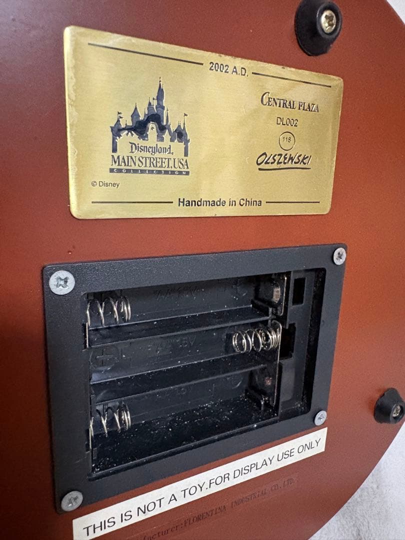 オルショウスキー ディズニー セントラルプラザ ライトアップフィギュア ジオラマ