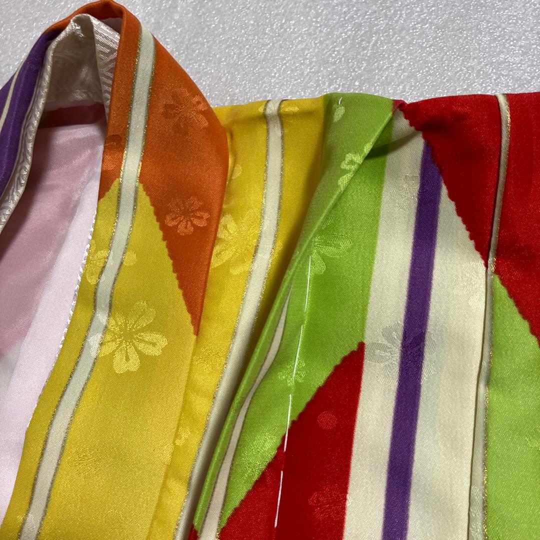 小町kid 七五三　三歳女の子着物　 被布　着物　草履　足袋　バッグ　髪飾