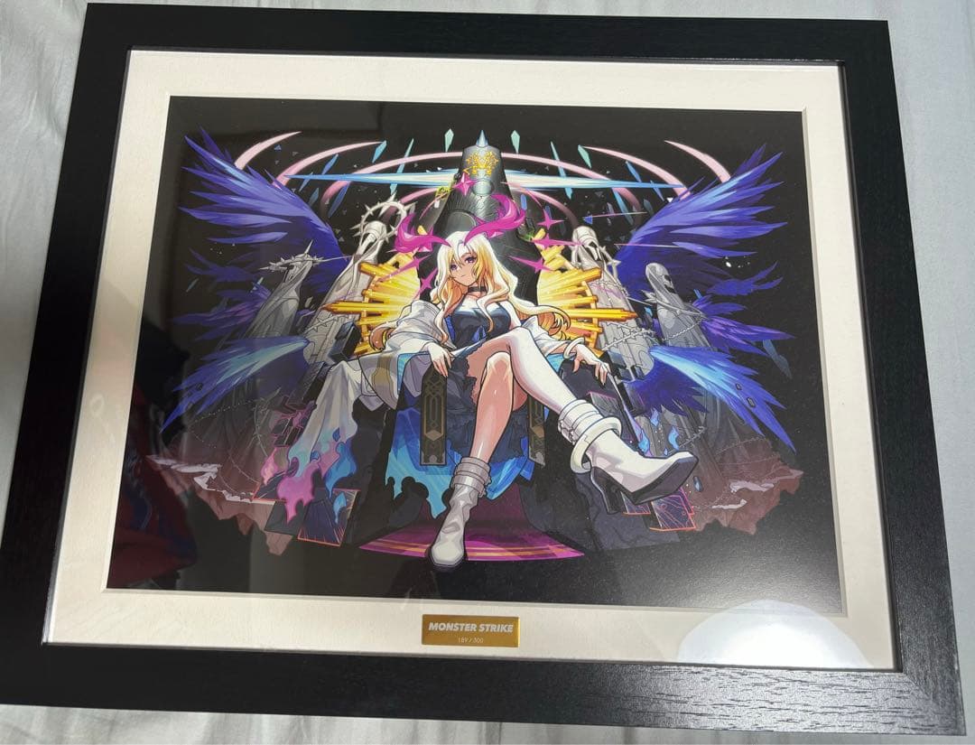 モンスト 高精細複製イラスト 新生・堕天の王 ルシファー - メルカリ