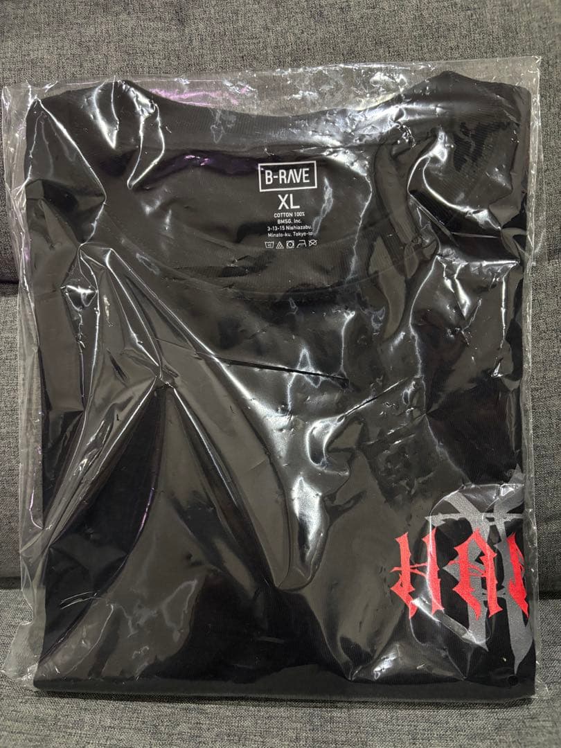 HANA ロゴ Tシャツ XL 黒 オフィシャル