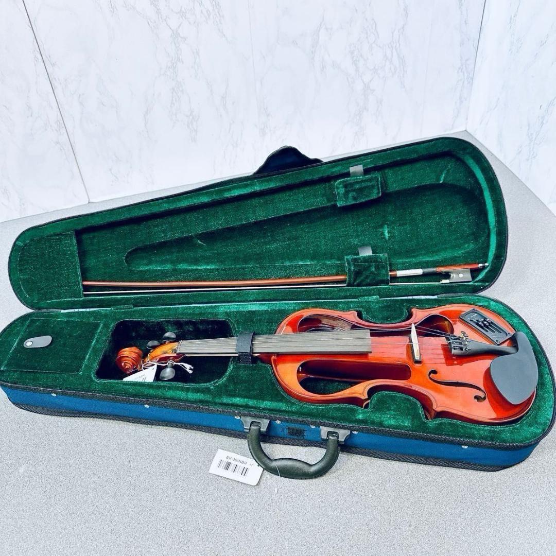 ハルシュタット エレキバイオリン CV210E　サイレント 4/4 タグ付