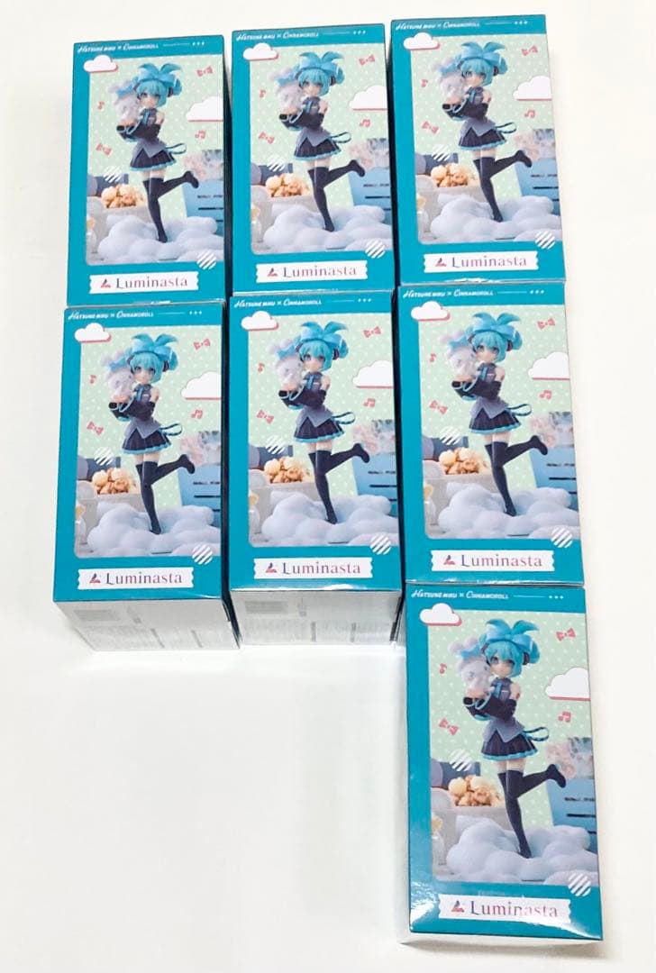 初音ミク シナモロール プライズフィギュア まとめ売り 7点セット