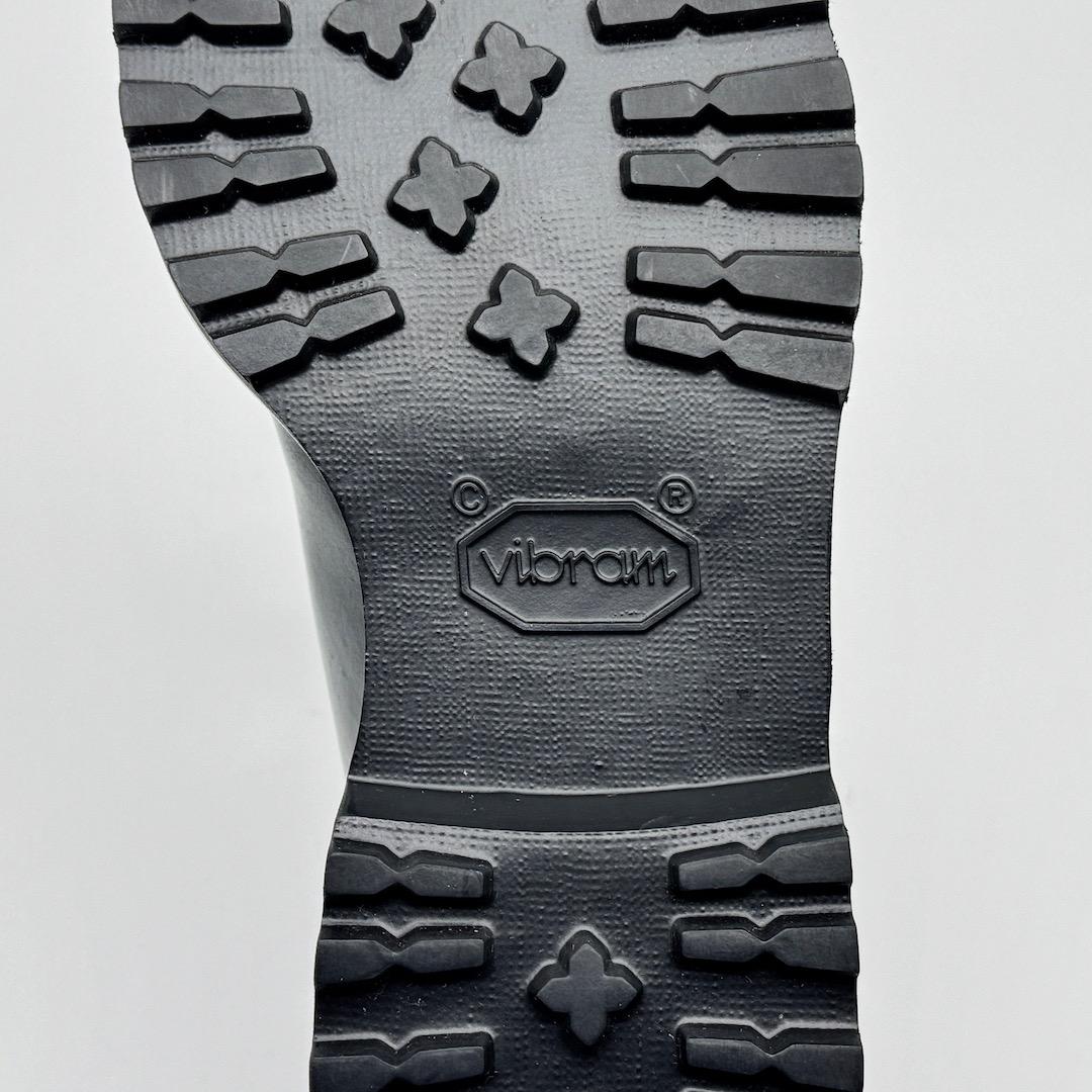 美品 WH ダブルエイチ WHS0010 ドレスシューズ 6 ブラック 革靴