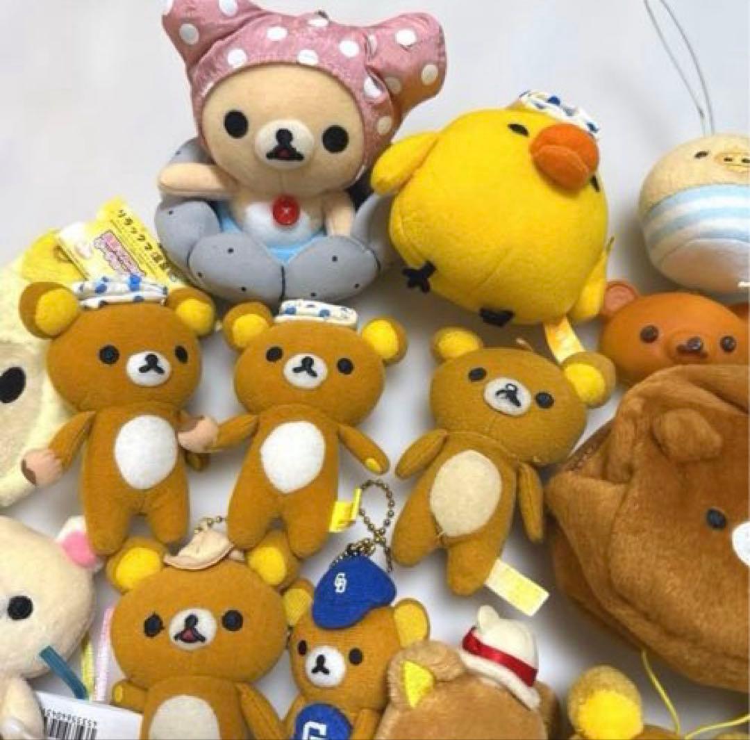 リラックマ コリラックマ キイロイトリ ぬいぐるみ マスコット セット