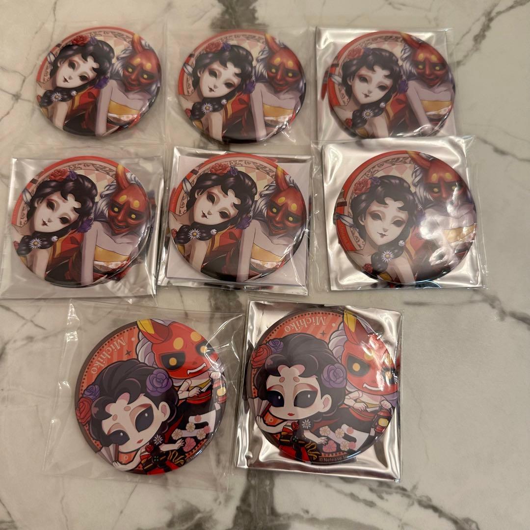 第五人格 Identity V 芸者 美智子 ホテル コラボ 缶バッジ