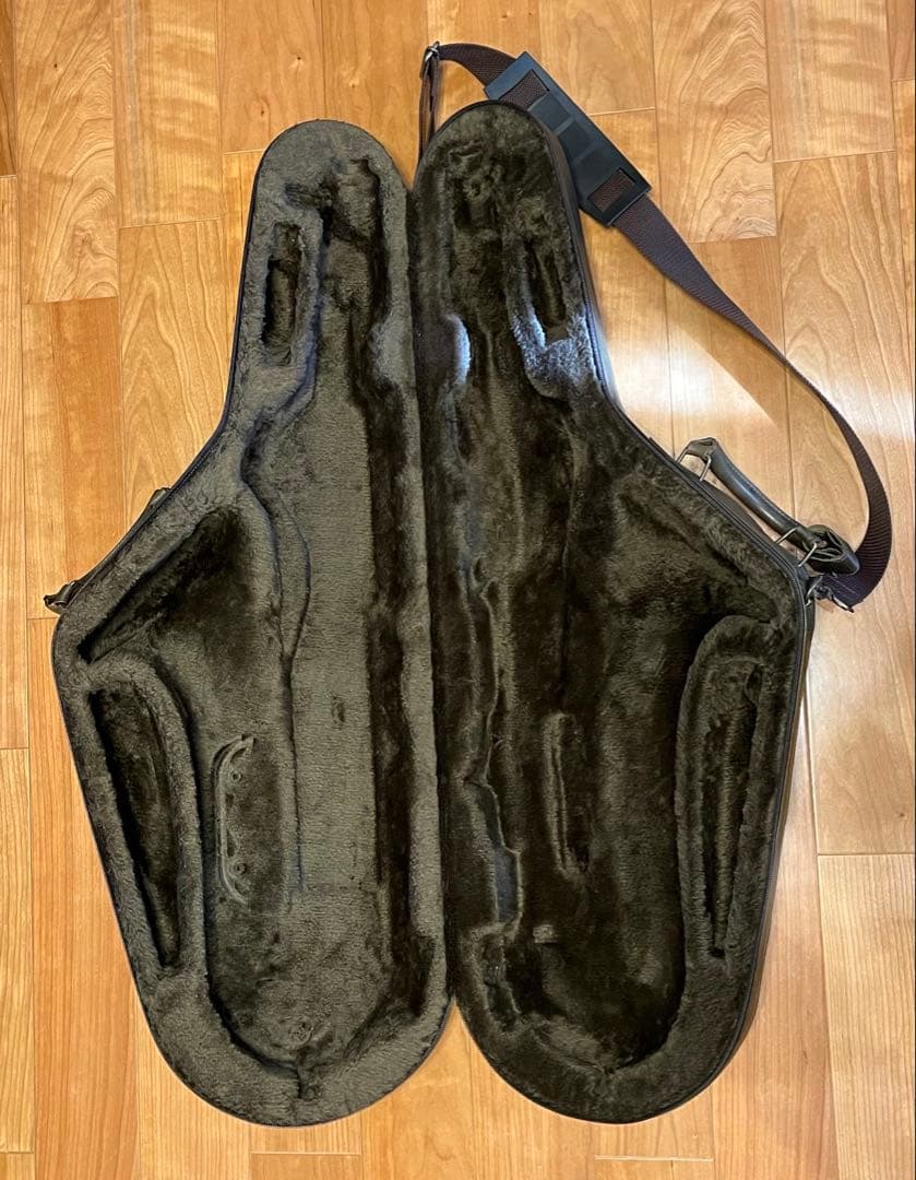 ヒロ　テナーサックス フライトケース レザー ヤマハ 本革