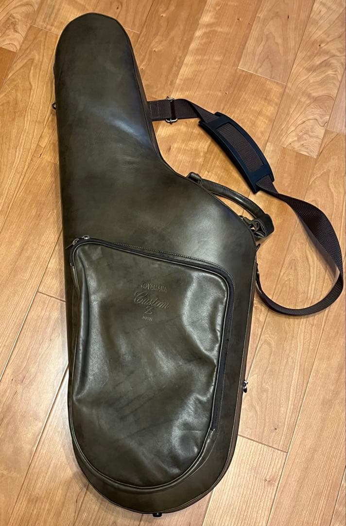 ヒロ　テナーサックス フライトケース レザー ヤマハ 本革